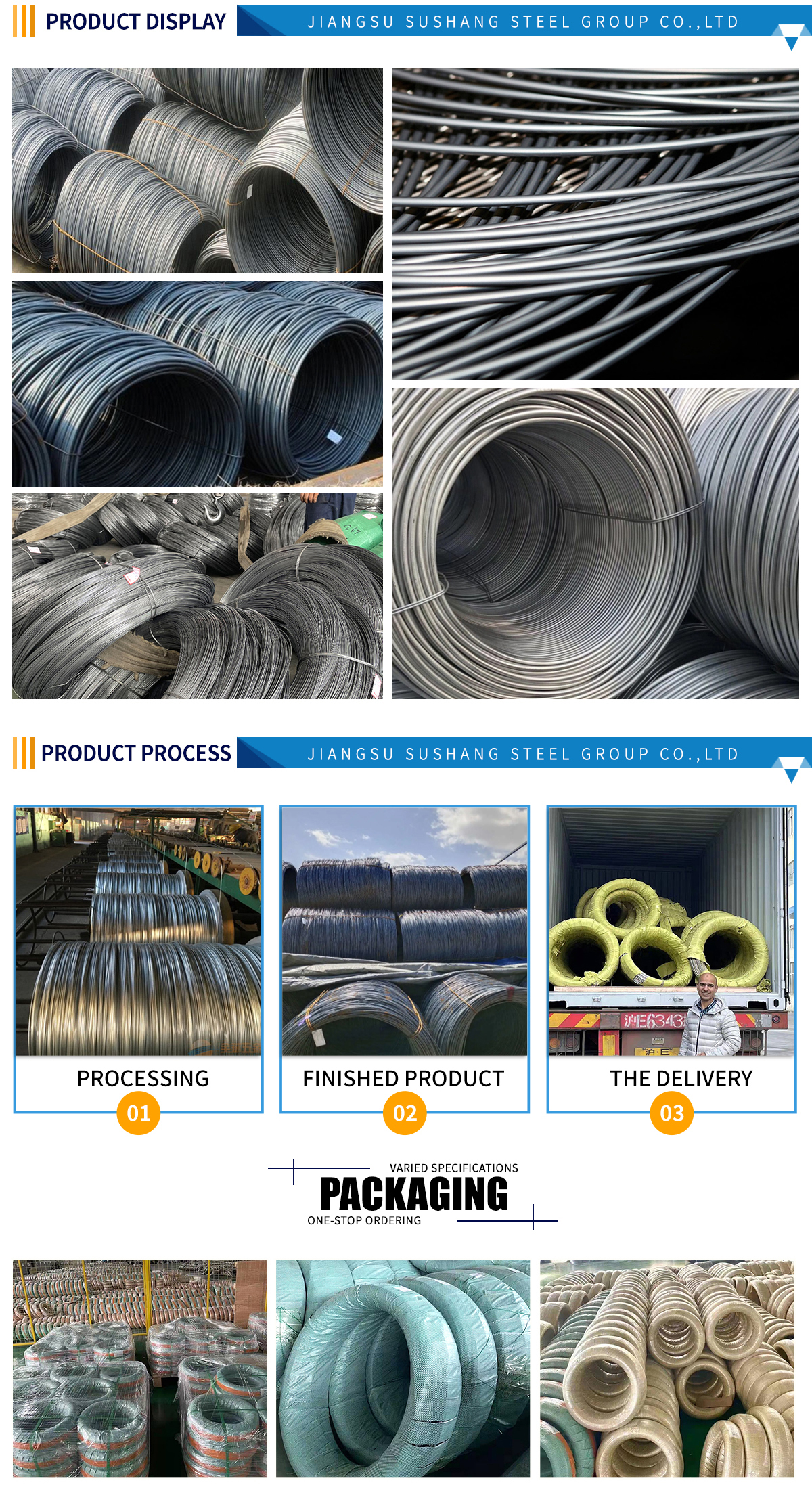 Q235 Steel Wire Rod Buy Steel Wire Rod Product on JIANGSU SUSHANG STEEL GROUP CO., LTD.